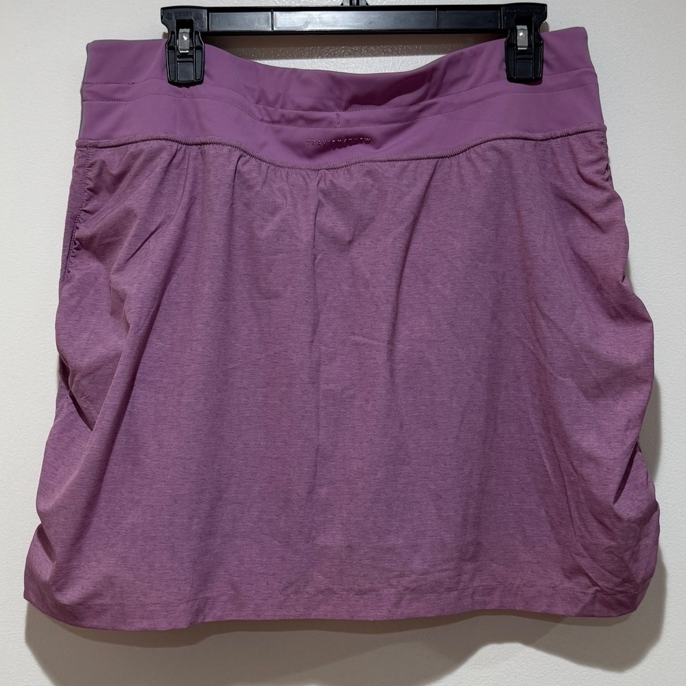 NWT‎ Travis Mathew Dune Grass Sport Skort XL Heather Dusty Lavender Golf Tennis - Picture 6 of 9